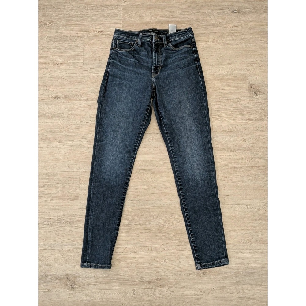 Banana Republic High Rise Skinny Jeans Womens 29/8 Blue Denim Cotton Medium Wash